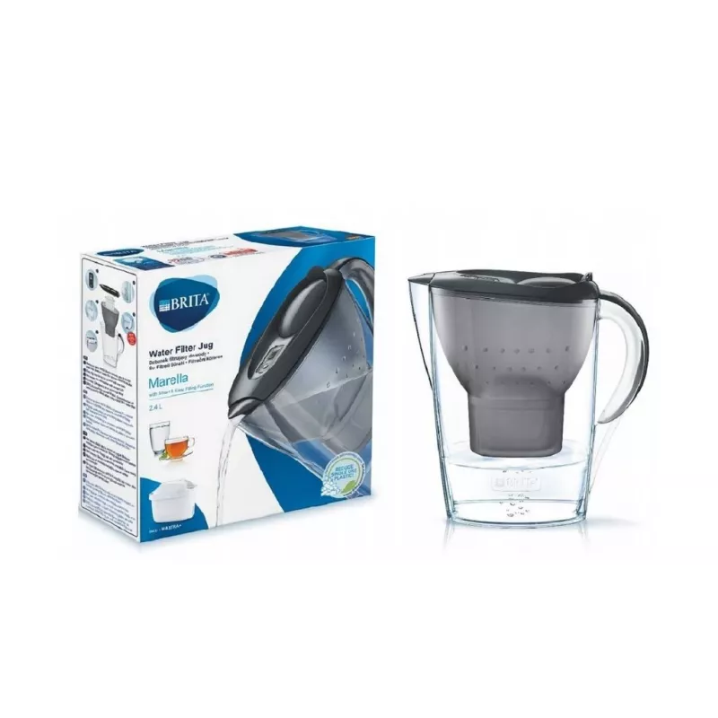 Brita Marella+1 Maxtra Pro PP filtračná kanvica (2,4 l; grafit)