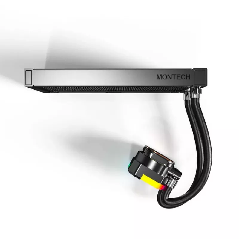 All-in-One kvapalinový chladič CPU Montech Hyper Flow ARGB 240 mm, čierny