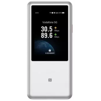 WLAN router ZTE U60 Pro Dualband Wi-Fi 802.11ac, 3600 Mbit/s, 10000 mAh batéria, biela, interné antény