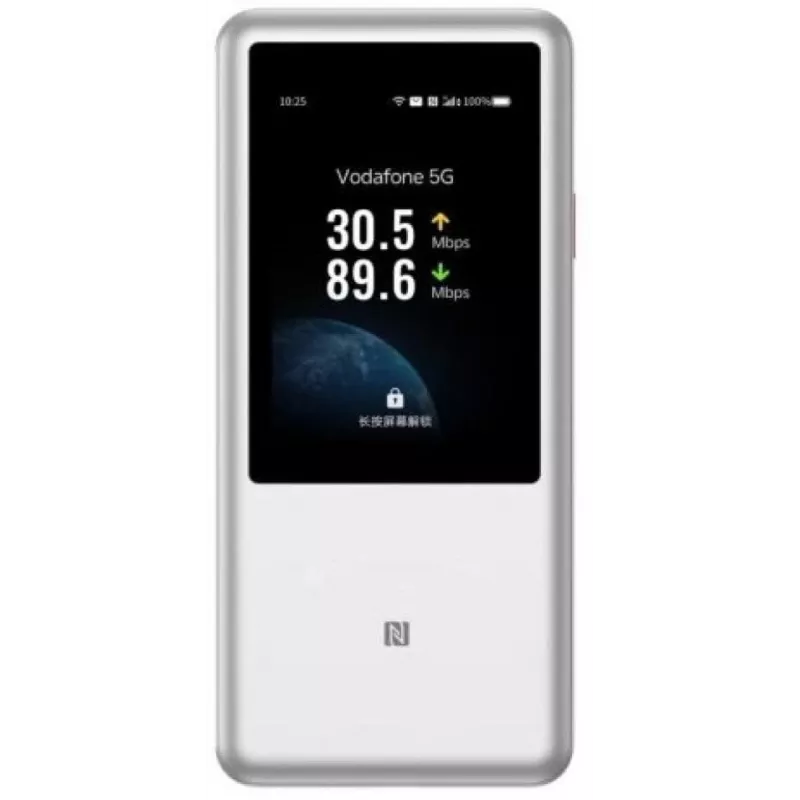 WLAN router ZTE U60 Pro Dualband Wi-Fi 802.11ac, 3600 Mbit/s, 10000 mAh batéria, biela, interné antény