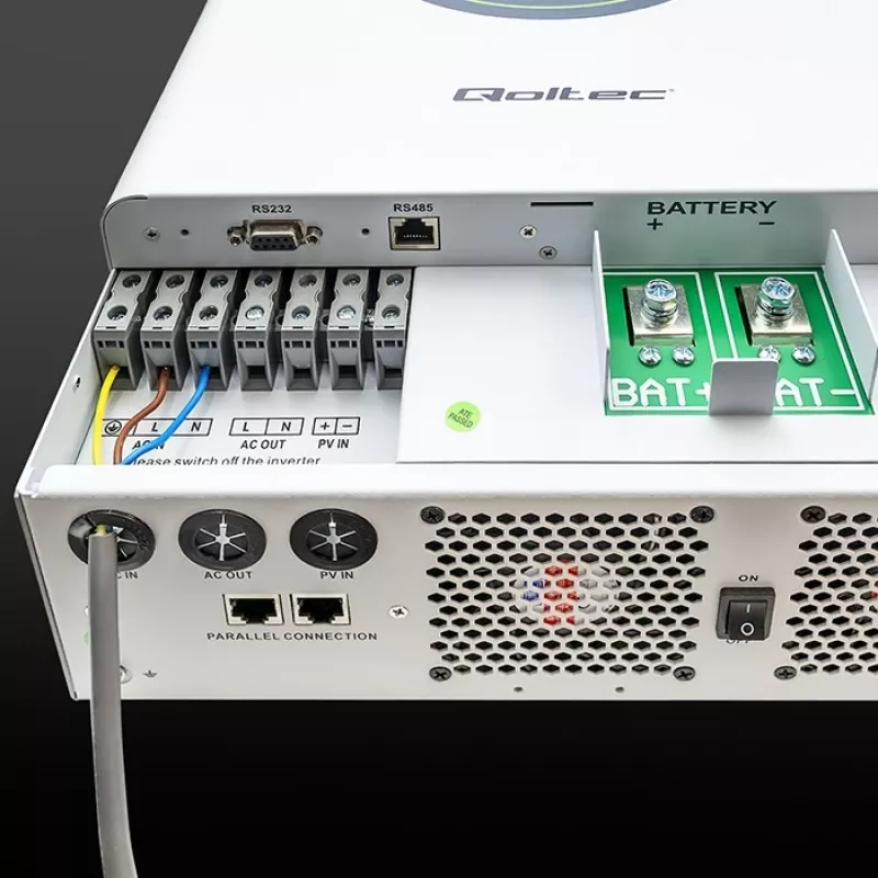 Hybridný solárny menič QOLTEC 53861 6,2 kVA 6,2 kW