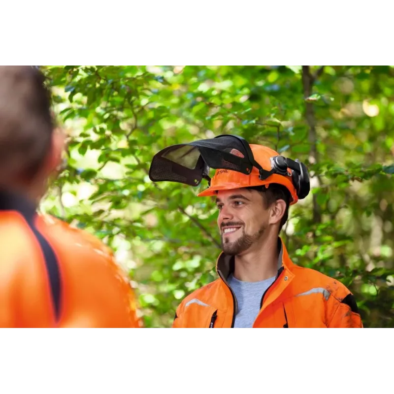 Stihl Basic sada prilby s lesníckou prilbou, ochranou tváre a ochranou sluchu (00008880810)