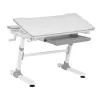 Ergo Office detský ergonomický výškovo nastaviteľný stôl, sivý, max. 100 kg, ER-417 2cz