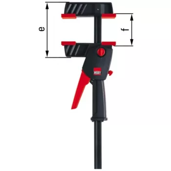 Sviepka Bessey DUO30-8 viacfarebná kov 300mm šírka