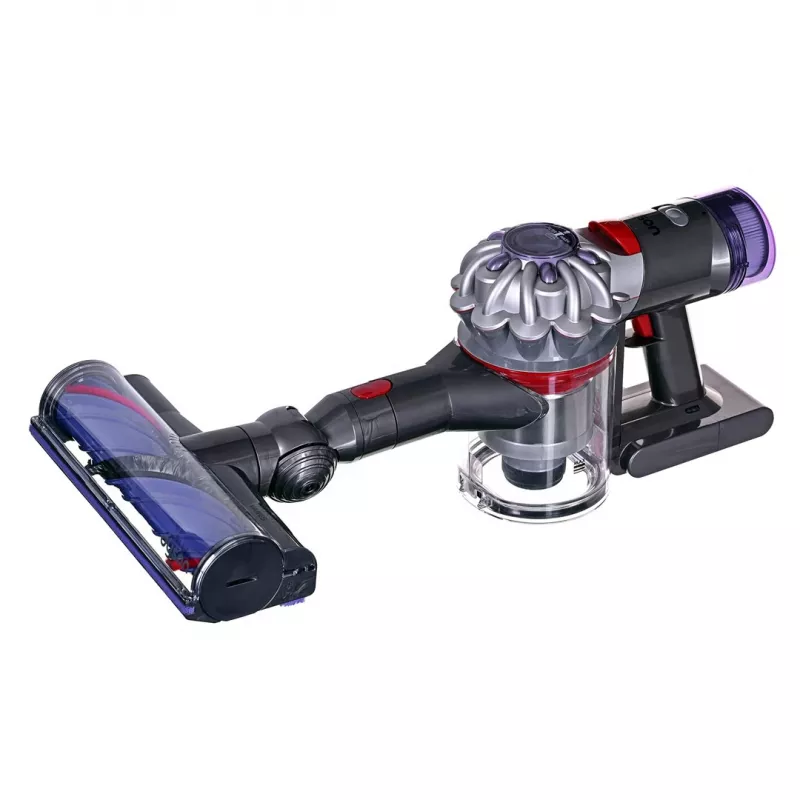 Dyson V8 Advanced 2-in-1 akumulátorový vysávač, bez vrecka, nikel, strieborná