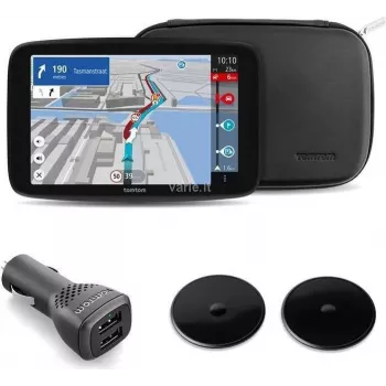 GPS navigačné zariadenie TOMTOM GO Expert Plus 7 palcov — prémiový balík, 7-palcový dotykový displej