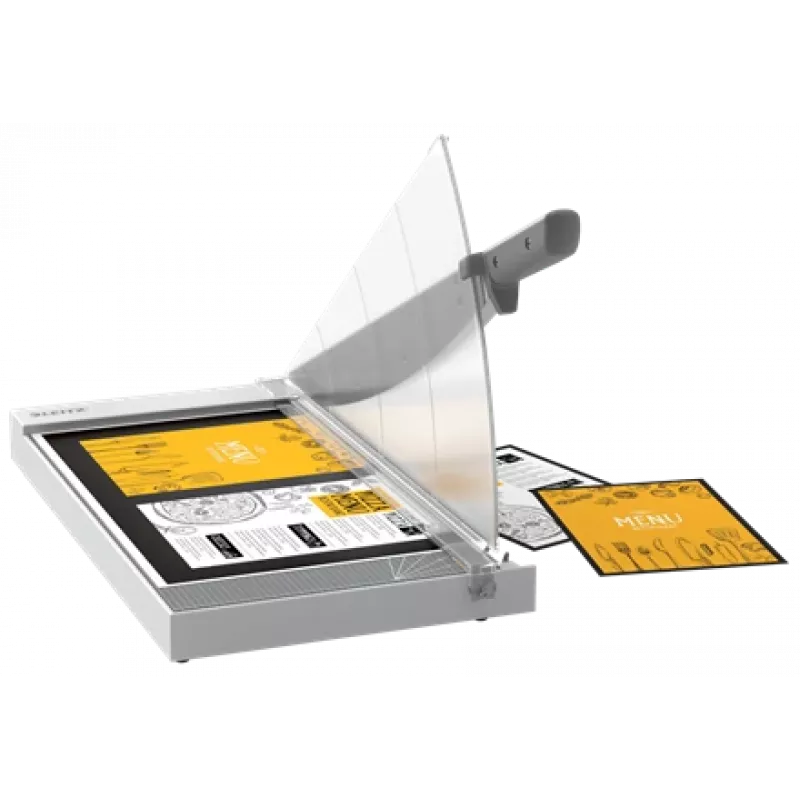 Leitz Precision Home Office rezačka papiera A3, 10 listov, manuálna svorka, nerez, A3, 80 g/m², oceľ