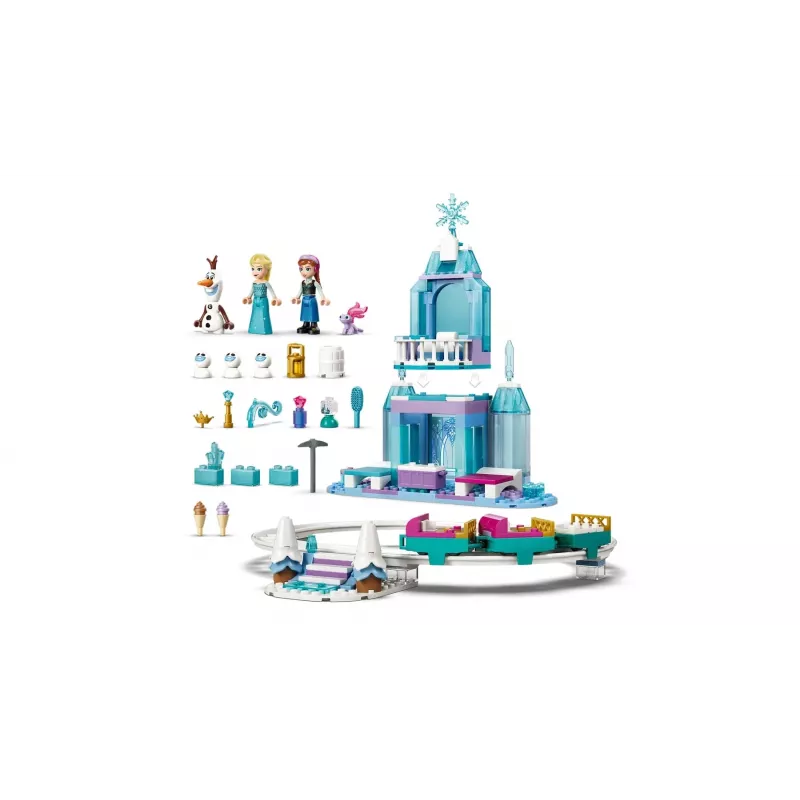 LEGO DISNEY 43281 Elsine ľadové zámok a snežné dobrodružstvo
