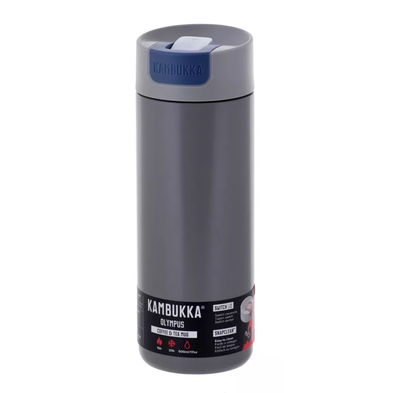 Kambukka Olympus Serious Grau - termohrnček, 500 ml