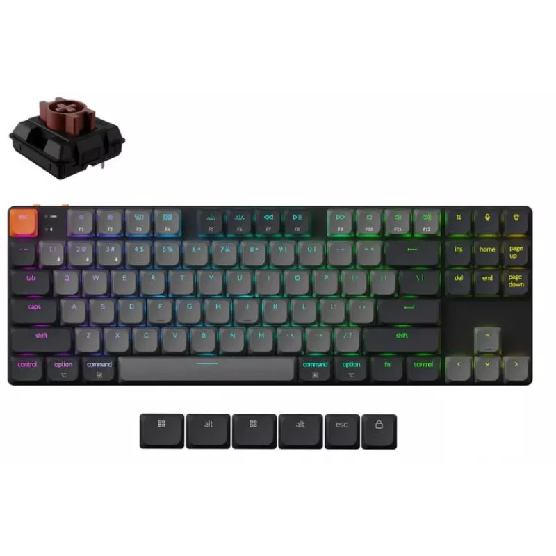 Klávesnica Wrl K1 RGB/čierna K1X-H3 Keychron