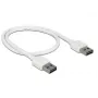 USB kábel USB 2.0 DeLOCK 85192 0,5m biely