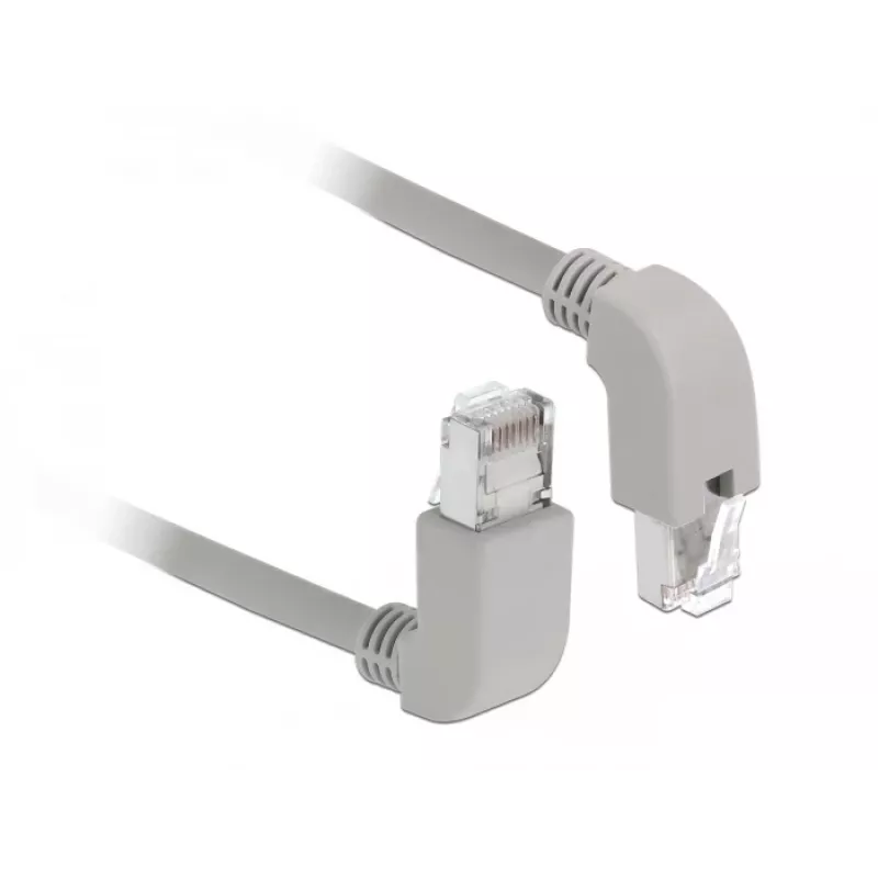 Sieťový kábel DeLOCK 85861 RJ-45 Cat6 0,5m sivý