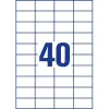 Avery Zweckform 3651 Univerzálne etikety 52,5 x 29,7 mm 100 listov biele