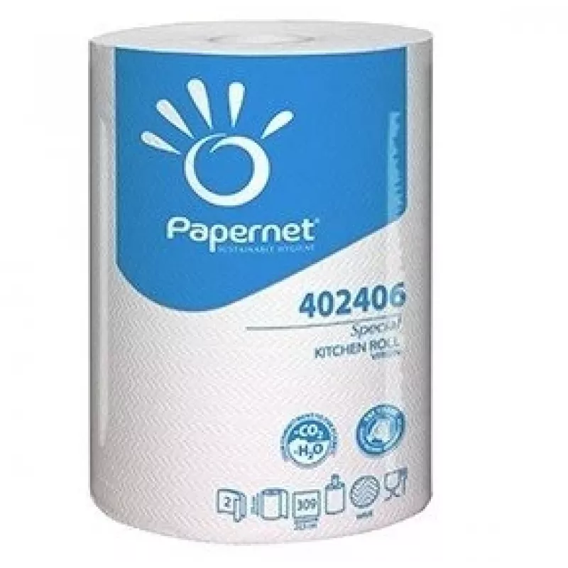 Role uterákov Papernet Special, papier, 2-vrstvové, 60 m, celulóza, biela (402406-1)
