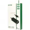 Ethernet adaptér Inter-Tech IT-732 2500 Mbit/s USB Type-C káblový