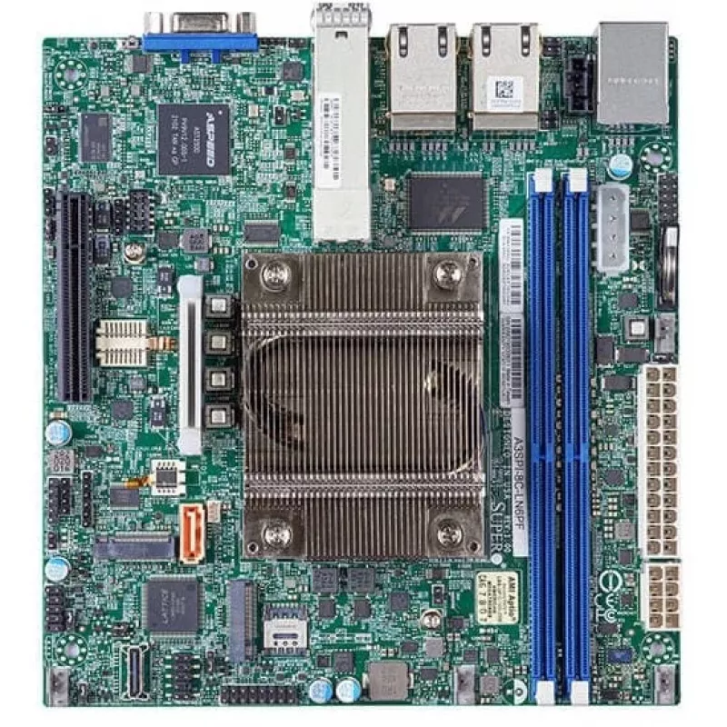 Supermicro základná doska A3SPI-8C-LN6PF mini-ITX Atom C5325 (8C/8T) 2,4 GHz Bulk