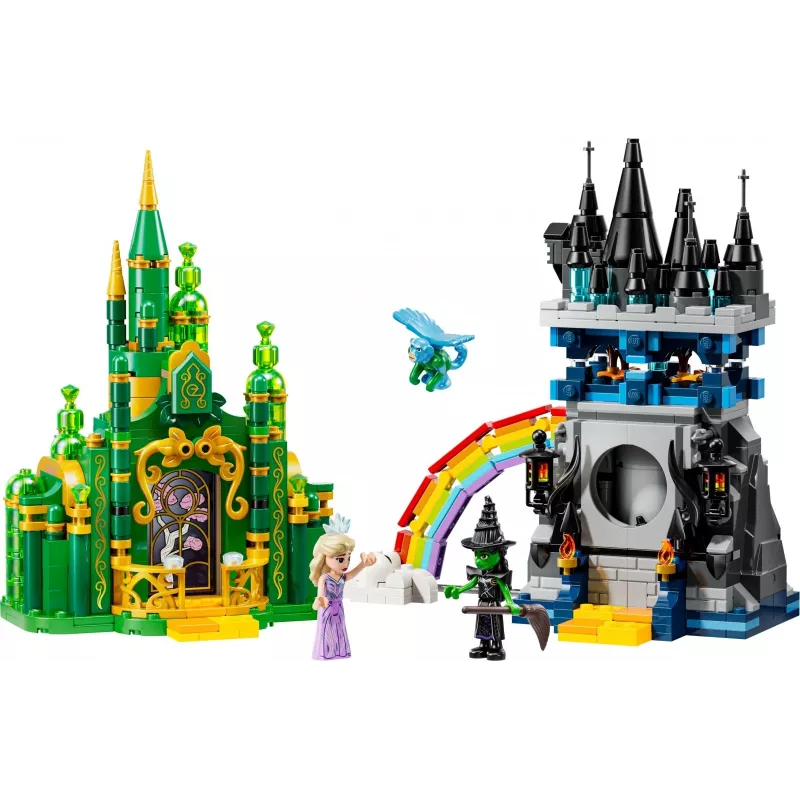 LEGO stavebnica Wicked 75689 — Smaragdové mesto a zámok Kiamo Ko hracia sada