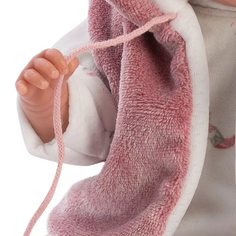 Llorens 74070 Mimi smejúca sa bábika bábätko so zvukom, 42 cm