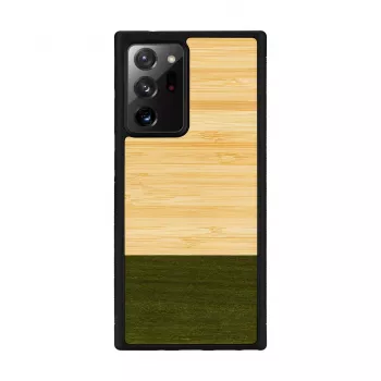 Puzdro na telefón Man and Wood Galaxy Note 20 Ultra — bambusový les čierna ochranné puzdro
