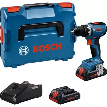 Akumulátorový vŕtací skrutkovač Bosch GSR 18V-65 s 2x 4.0Ah akumulátormi