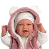 Llorens 74070 Mimi smejúca sa bábika bábätko so zvukom, 42 cm