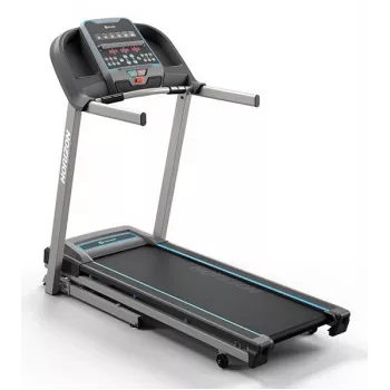 Bežecký pás JOHNSON Fitness & Wellness TR50 — bežecká plocha 406×1270 mm, max. rýchlosť 16 km/h, max. hmotnosť používateľa 113 kg