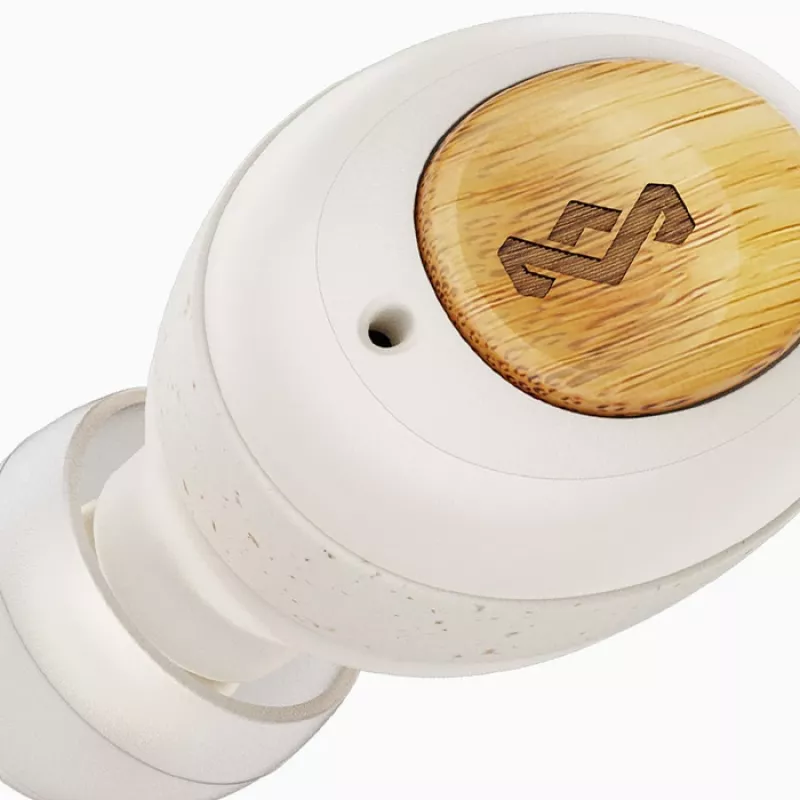 Marley True Wireless Earbuds Champion s integrovaným mikrofónom Bluetooth Cream