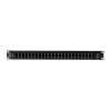 Patch panel 1U Lanberg FOP1-24SD-LQB oceľ čierny rack montáž