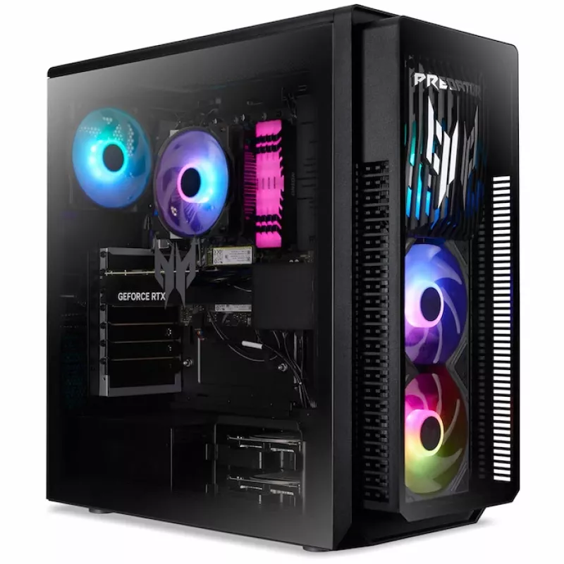 Desktop PC Acer Predator PO5-660 — Intel Core Ultra 7 265F, 64 GB DDR5, 4 TB SSD, NVIDIA GeForce RTX 5080, Windows 11 Home