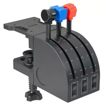 Logitech Saitek Pro Flight Throttle Quadrant - regulátor plynu - káblový - pre PC (945-000015)