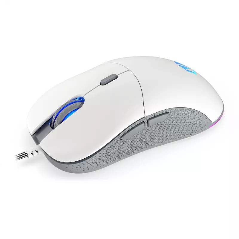 ENDORFY GEM Plus Onyx biela myš gaming pravá ruka USB Type-C optická 19000 DPI