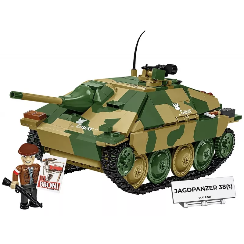 Stavebnica Cobi Blocks Jagdpanzer 38t Brave, 731 dielov