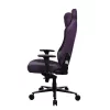Herná stolička Arozzi Vernazza SoftFabric fialová — ergonomický dizajn, nastaviteľné podrúčky a výška