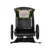 Prepravná klietka pre psa BURLEY Tail Wagon BU-947108 — mäkká prepravná klietka pre psa, čierna/zelená