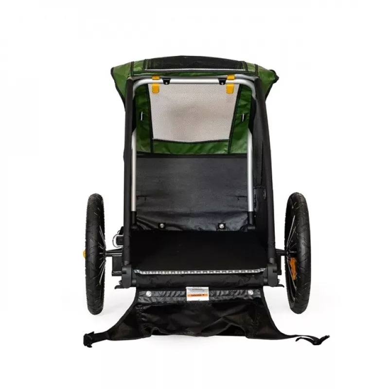 Prepravná klietka pre psa BURLEY Tail Wagon BU-947108 — mäkká prepravná klietka pre psa, čierna/zelená
