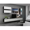 Cama skriňa VIGO 90 uzavretá 90/35/32 čierna/biela lesk