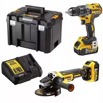 DeWALT 18V sada akumulátorového náradia – vŕtanie a brúsenie