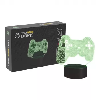 Stolná lampa MANTA SNL57RGB RGB 3D svetelná dekorácia, RGB LED, dekoratívny 3D efekt