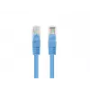 Lanberg PCU6-20CC-0025-B Patch kábel Cat.6 UTP, 0,25 m, modrý, balenie 10 ks