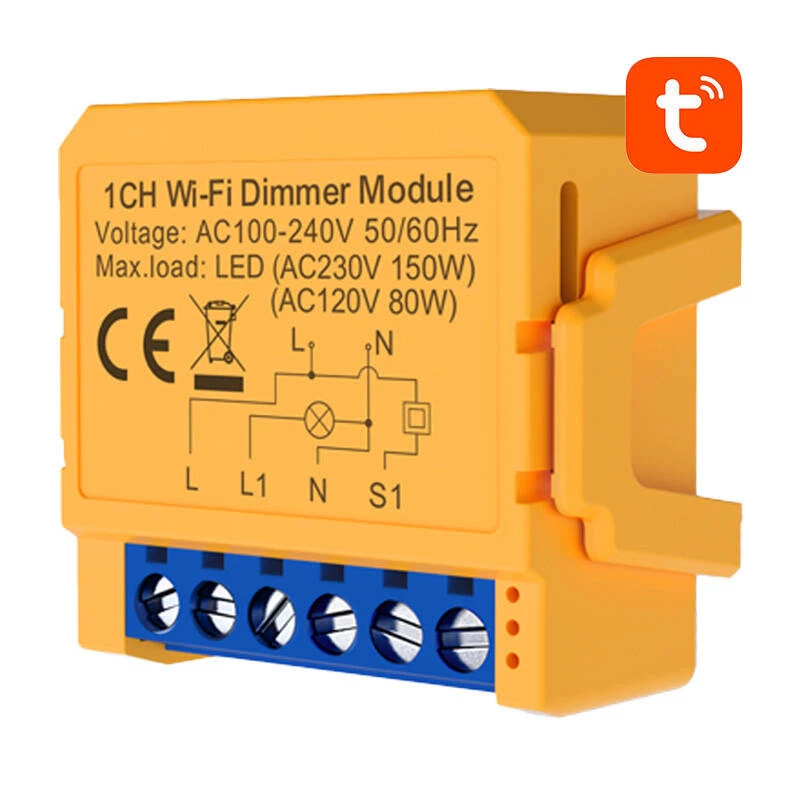 Inteligentný zásuvkový spínač Avatto DMS16-2 WiFi s monitorovaním energie