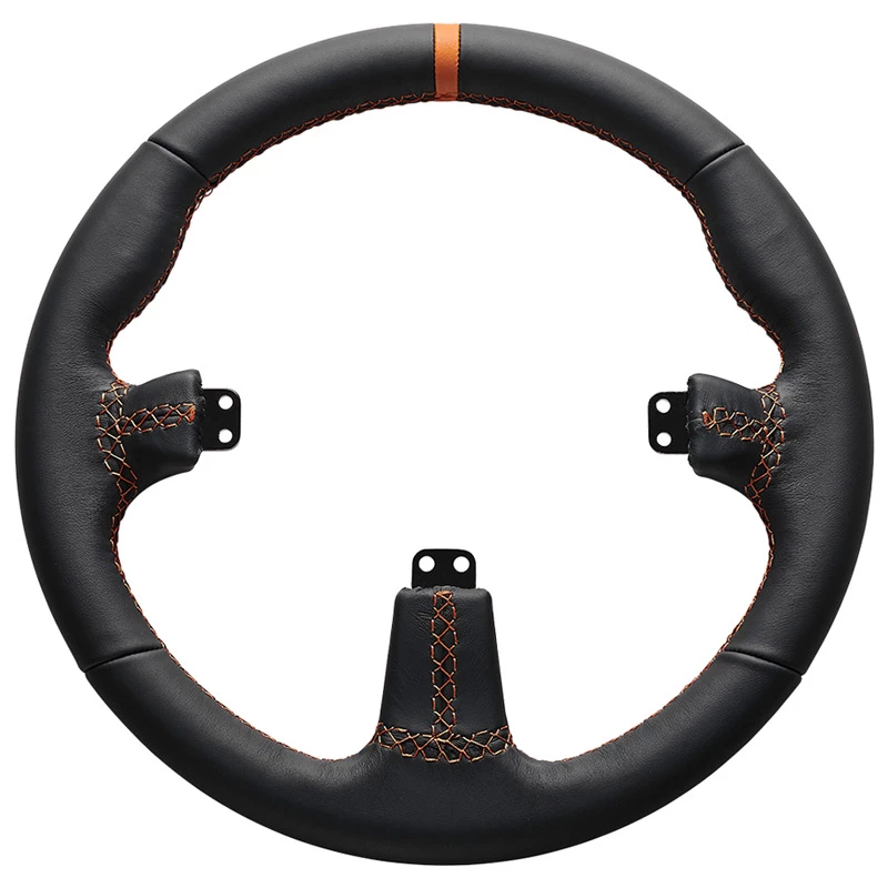 Asetek SimSports GT Rim - okrúhly, koža
