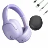 Slúchadlá MANTA HDP1001PU Rytmo Elegance fialové over-ear káblové, model HDP1001PU