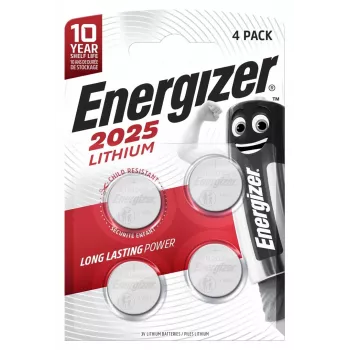 Energizer batérie špeciálne CR2025 4 ks