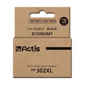 Actis KH-302BKR atrament (náhrada za HP 302XL F6U68AE; Premium; 15 ml; čierny)