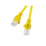 Lanberg PCU5-20CC-0025-Y Patch kábel Cat.5e UTP, 0,25 m, Žltá, balenie 10 ks