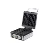 Waffle žehlička Domo DO 9047 W 2 vaflí 1400 W strieborná