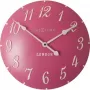 NeXtime hodiny 3084rz London Arabic, Ø34,5 cm, nástenné, ružová/biela