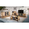 Cama 4D regál OVO 90x38xV90 dub/betón