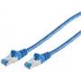 Sieťový kábel ShiverPeaks 75711-B CAT 6A S/FTP PIMF modrý, hromadný dátový kábel