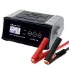 Nabíjačka batérií QOLTEC 52514 — 12V/24V, 25A, pre AGM/GEL/SLA batérie s LCD displejom